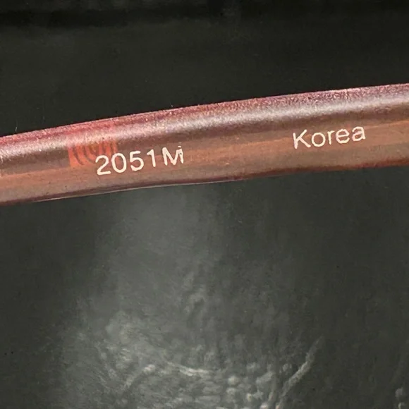 Corning Vintage oversized dark orange and beige Stylish Sunglasses - Picture 7 of 10